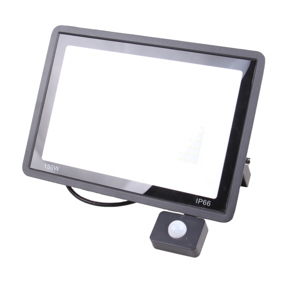 LED reflektor s pohybovým čidlem 150 W IP66