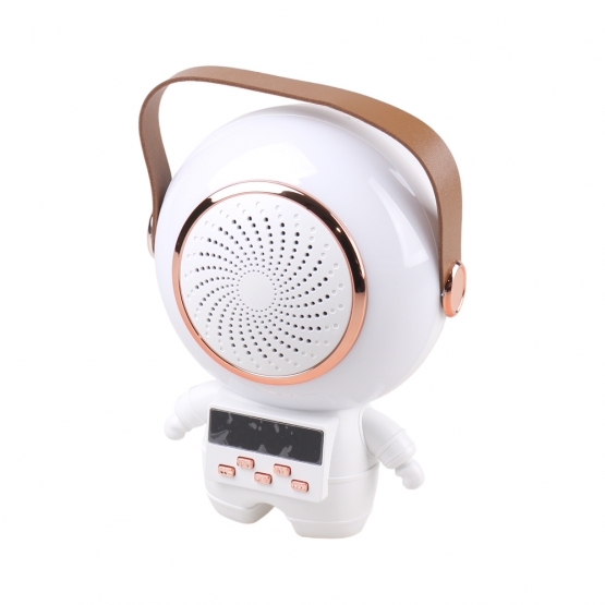 Bezdrátový karaoke astronaut bílý