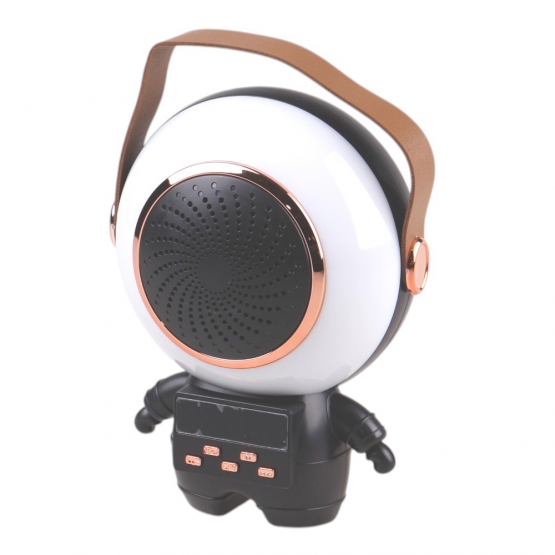 Bezdrátový karaoke astronaut černý