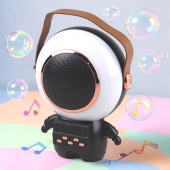 Bezdrátový karaoke astronaut černý