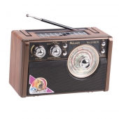 Solární 3pásmové rádio RX-2510BTS tmavě hnědé