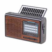 Solární přenosné rádio RX-BT3060S hnědé