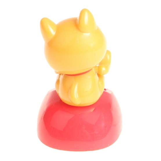 Solární tančící dekorace Lucky Cat zlatá