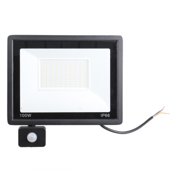 LED reflektor s pohybovým čidlem 100W