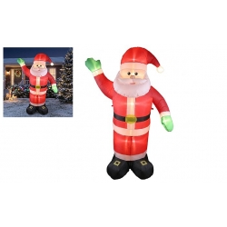 Nafukovací Santa Claus s LED osvětlením