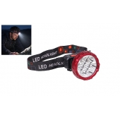 Dobíjecí LED čelovka HX208-9 červená