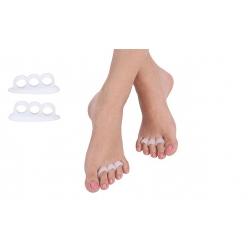 Pár gelových meziprstních korektorů