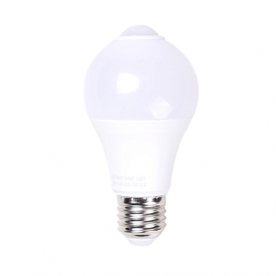 LED žárovka s pohybovým senzorem 15 W E27