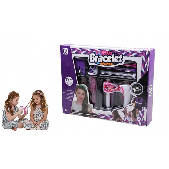 Dětská sada na pletení copánků