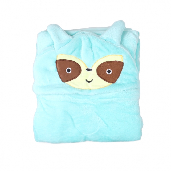 Dětská deka Happy Baby modrá – lemur
