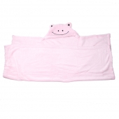 Dětská deka Happy Baby růžová – žabička