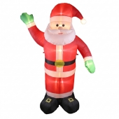 Nafukovací Santa Claus s LED osvětlením