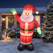 Nafukovací Santa Claus s LED osvětlením