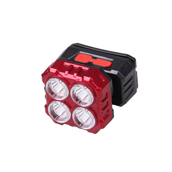 Dobíjecí LED čelovka HX208-4 červená