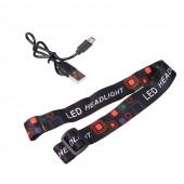 Dobíjecí LED čelovka HX208-4 červená
