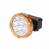 Dobíjecí LED čelovka HX208-7 zlatá