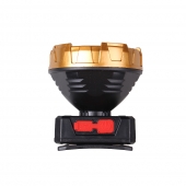 Dobíjecí LED čelovka HX208-7 zlatá