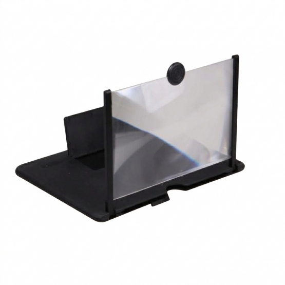 Skládací 3D stojánek na telefon s lupou