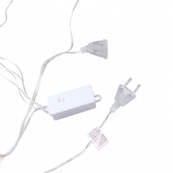LED vánoční světelný závěs s motivy hvězd 8017WW