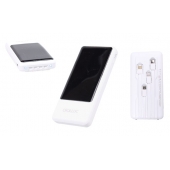 Powerbanka se svítilnou 4v1 20 000 mAh bílá