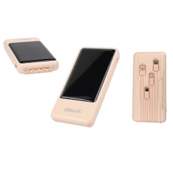 Powerbanka se svítilnou 4v1 20 000 mAh růžová