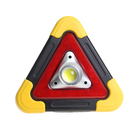 Výstražný solární LED trojúhelník HB-6609