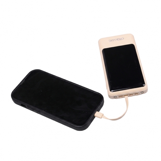Powerbanka se svítilnou 4v1 20 000 mAh růžová