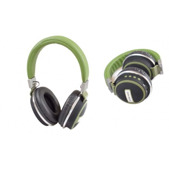 Bezdrátová sluchátka Shock zelená