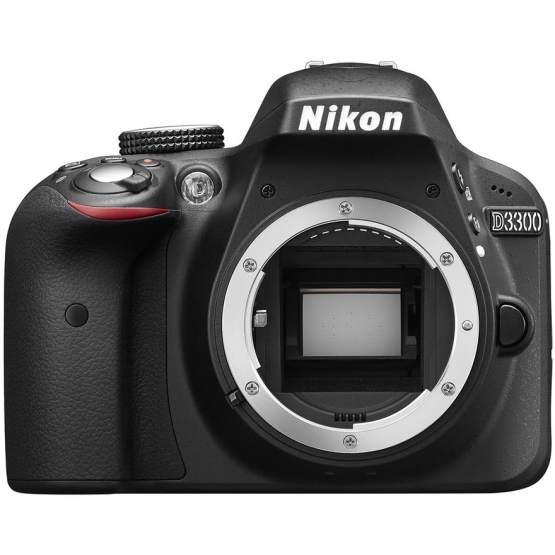 Zrkadlovka Nikon D3300 Black + AF-P 18-55 VR