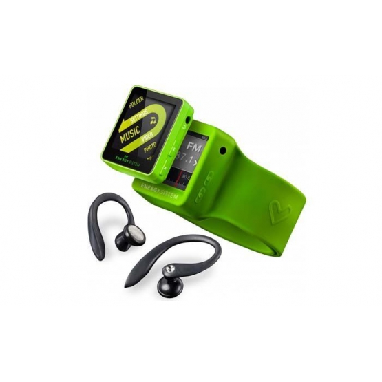 MP4 přehrávač ENERGY SISTEM 2508 Sport 8GB Lime Green