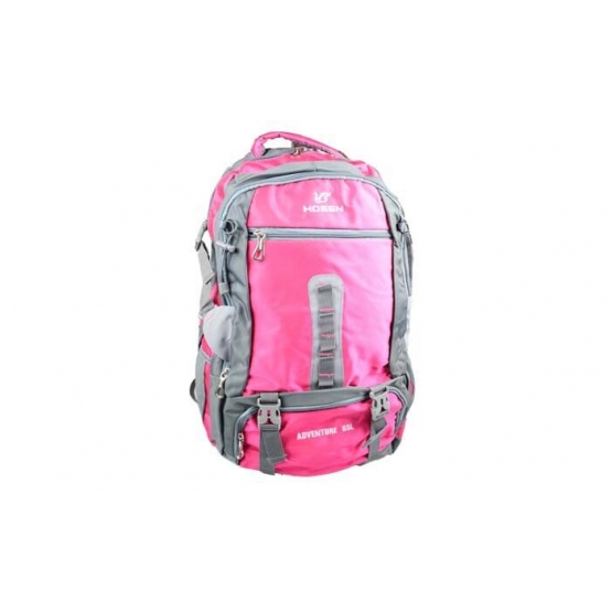 Hosen batoh outdoorový růžový 65l