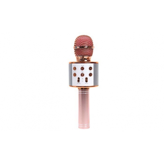 Karaoke mikrofon WS-858 rosegold