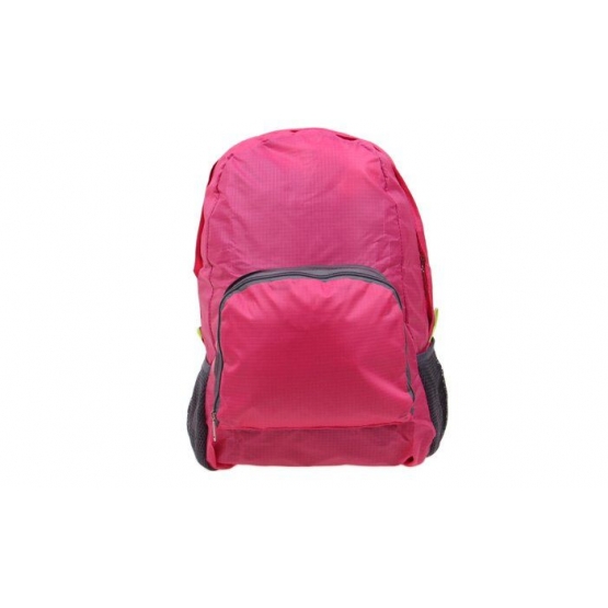Skládací cestovní batoh růžový