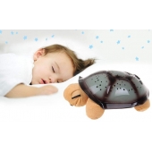 Magická svítící želva oranžová