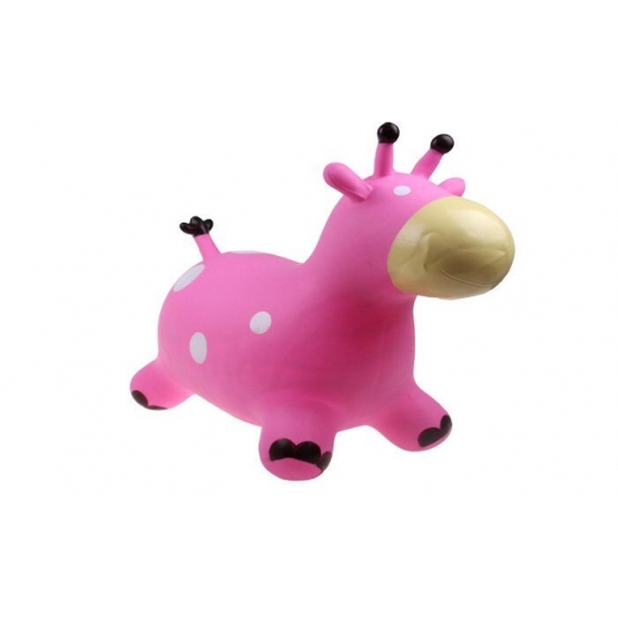 Hopsadlo pro děti – kravička růžová